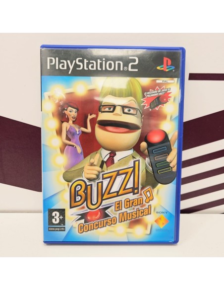 8-8-78365-1-Consola PS2 Buzz: El gran cincurso musical