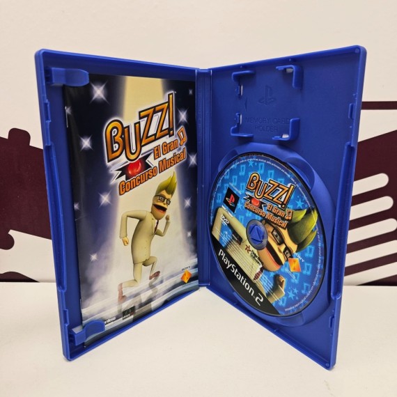 8-8-78365-3-Consola PS2 Buzz: El gran cincurso musical