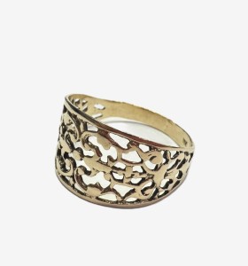 1-1-262820-1-Anillo calado de oro amarillo 18K, T 22 2