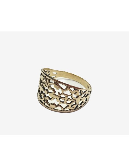 1-1-262820-2-Anillo calado de oro amarillo 18K, T 22