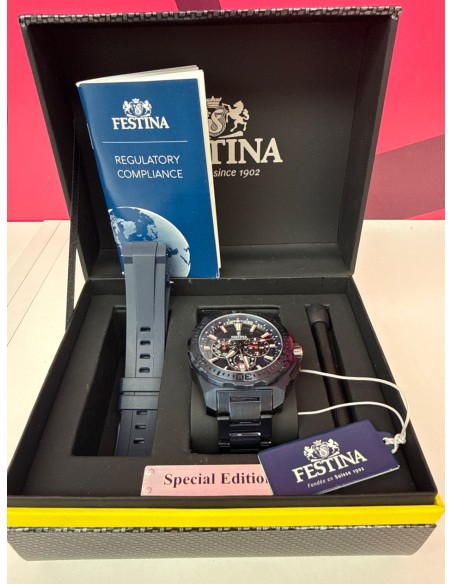 8-8-78369-1-Reloj pulsera caballero Festina Chrono Bike F20643 1 (Edición Especial 2022 con esfera azul y trat