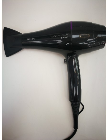 1-1-256891-1-Secador Pelo Philips Dry Care Pro 2200W 2X Ionic Negro