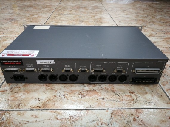 1-1-128720-3-Gentner TS612 Multiline(6 line)On Air Studio sin garantia Broadcast Phone System