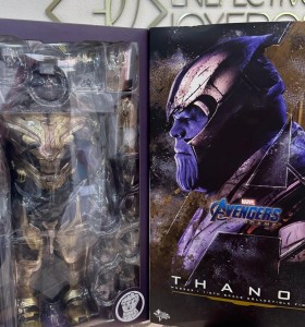 1-1-244393-2-Objetos Insólitos Hottoys-figuras De Acción Modelo Original De Thanos Endgame, Mms529, escala1 6 