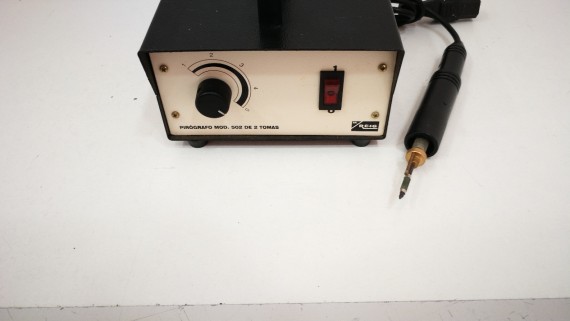 1-1-221397-1-Herramientas Eléctricas PIROGRABADOR Reig 502 De 2 Tomas