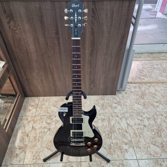 1-1-256219-1-Guitarra Electrica Cort CR100 Negra