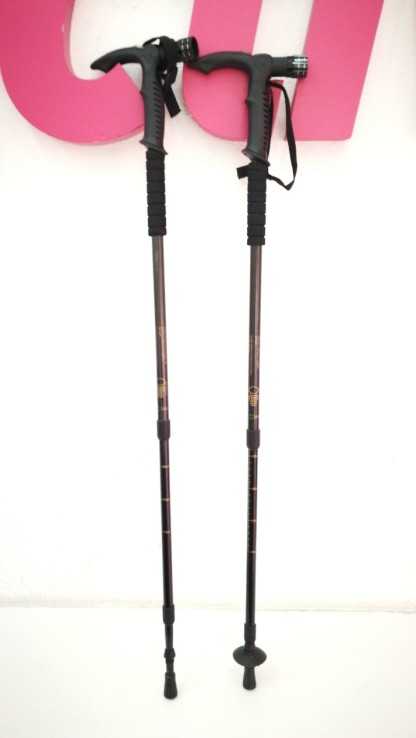 1-1-190974-2-2 Bastones de Senderismo Negro