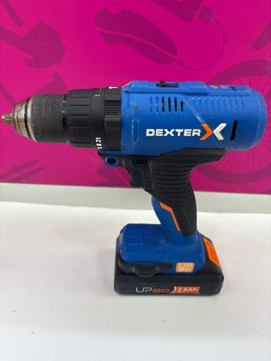 1-1-271228-1-Taladro A Bateria Dexter 20vid2 50A Azul