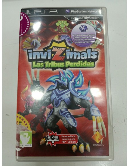 1-1-185440-1-Videojuego Psp invizimals
