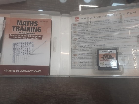 1-1-218514-1-Videojuego Nintendo DS maths training 