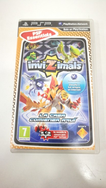 1-1-221154-1-Videojuego PSP Invizimals La caza comienza aqui Psp essentials