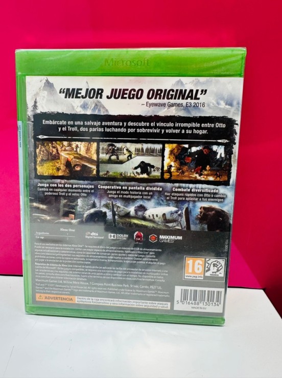 1-9-64542-2-Videojuego Xbox One Troll and i (precintado)