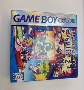 1-9-64532-1-Videojuego Gameboy color Game Watch Gallery 2 repro