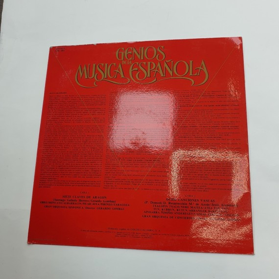 1-1-217987-2-Vinilo Genios de la musica española : Teresa Berganza