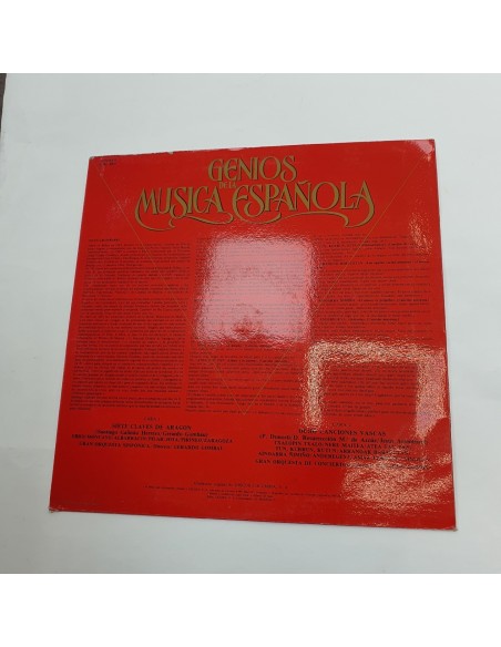 1-1-217987-2-Vinilo Genios de la musica española : Teresa Berganza