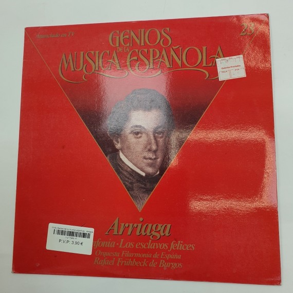 1-1-217989-1-Vinilo Genios de la musica española : Arriaga