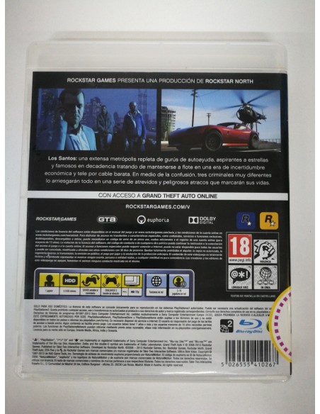 1-1-248576-2-Videojuego PS3 Grand Thef Auto V