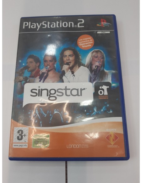 1-1-220312-1-Videojuego PS2 Singstar Operación triunfo Ps2