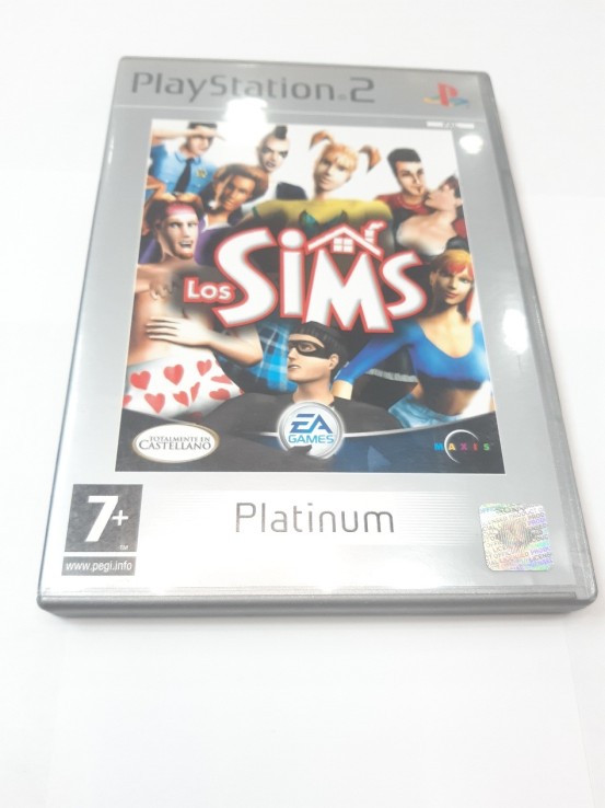 1-1-212095-1-Videojuego PS2 Videojuego Ps2 Los Sims platinum