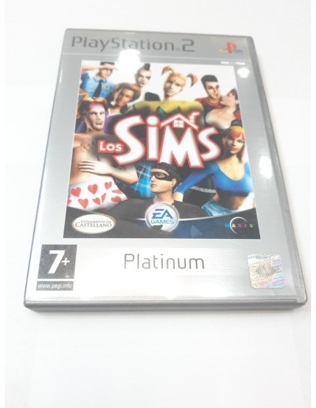 1-1-212095-1-Videojuego PS2 Videojuego Ps2 Los Sims platinum