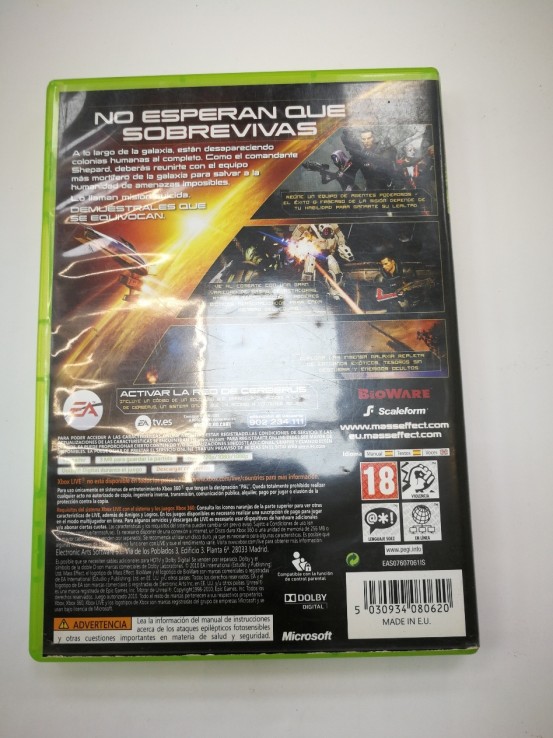 1-1-221908-2-Videojuego Xbox 360 Mass efect 2