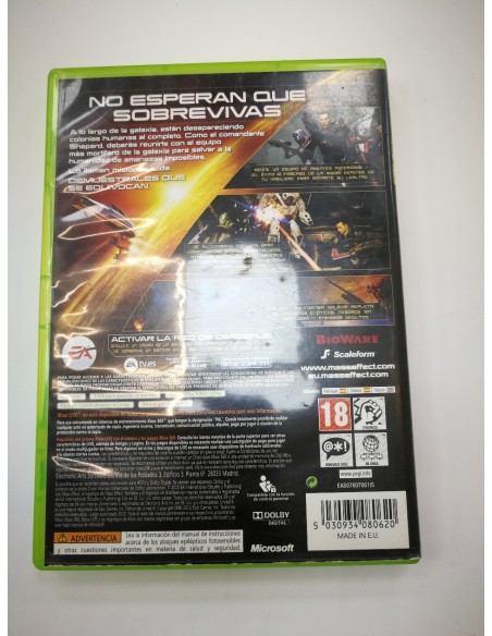1-1-221908-2-Videojuego Xbox 360 Mass efect 2