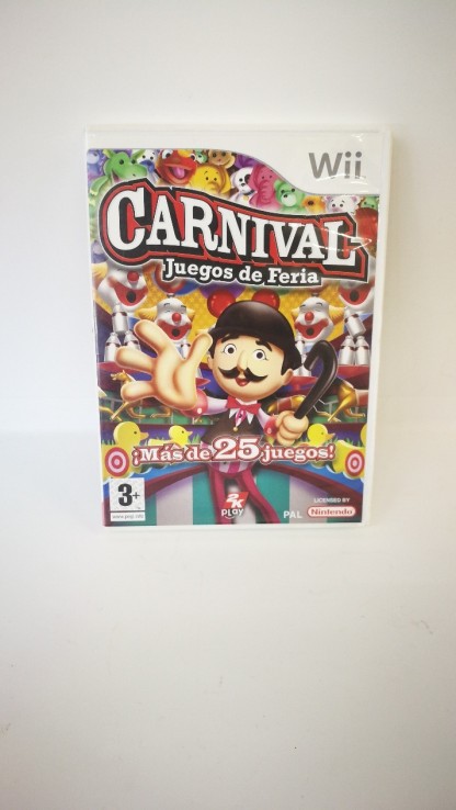 1-1-229304-1-Videojuego Wii Carnival Games (Juegos de Feria)