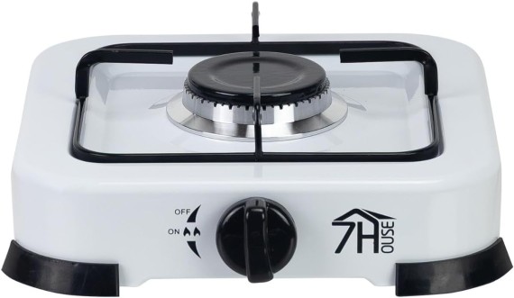 1-1-264673-3-Hornillo de gas portatil 1 fogon 1700W 7hause NUEVO 