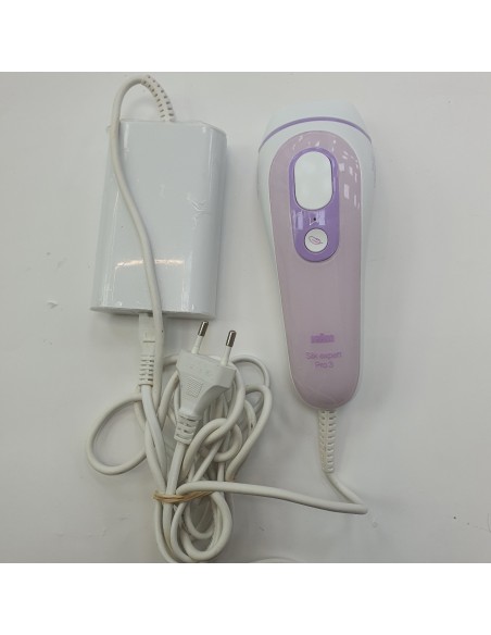 1-1-263926-1-Depiladora Laser Depiladora De Luz Pulsada Silk-expert Pro 3 PL3020, 3 Niveles, BRAUN 