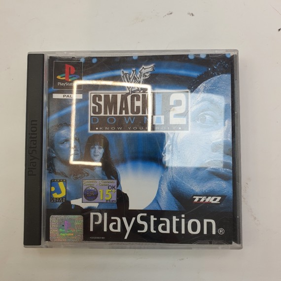1-1-258459-1-Videojuego PS1 Smackdown 2