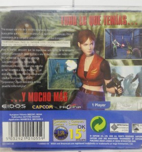 1-7-68845-1-Videojuego Retro Resident Evil Code:Veronica 2