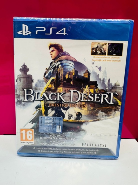 1-9-64536-1-Videojuego PS4 Blackdesert solo online (precintado)