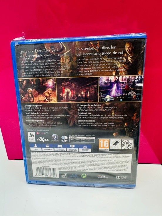 1-9-64548-2-Videojuego PS4 The Bards Tale (precintado)