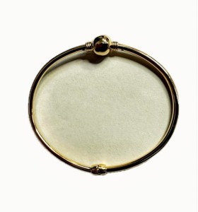 9-1-271843-2-Pulsera rígida imán de plata de ley 925 baño oro 18K 2