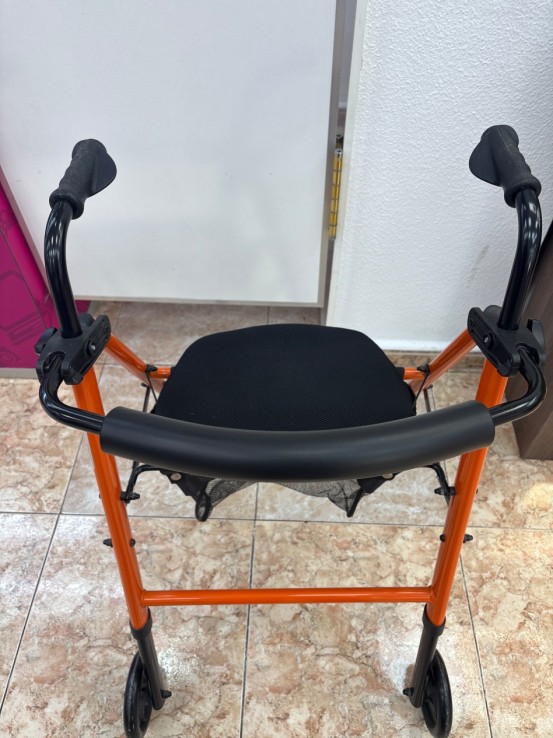 1-1-259918-1-Andador Rollator Neron Naranja
