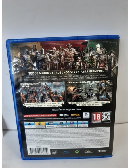 1-1-234778-2-Videojuego PS4 For Honor