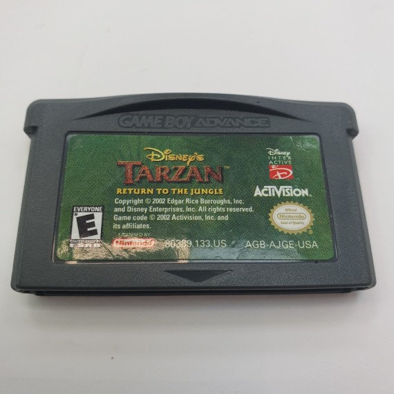 1-1-250408-1-Videojuego Retro Game Boy Advance Tarzan