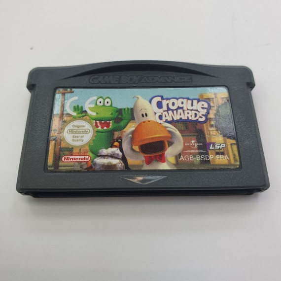 1-1-250416-1-Videojuego Retro Game Boy Advanced Croque Canards 