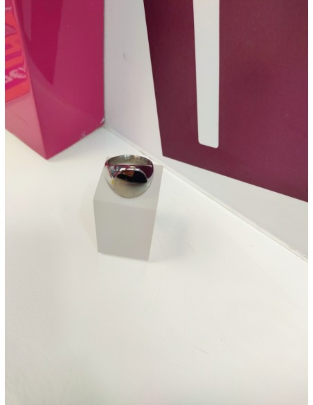 1-9-75482-1-Anillo acero plateado con sello T 20