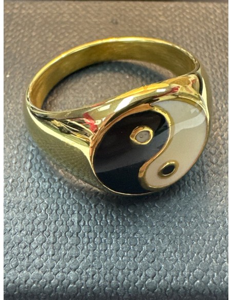1-9-75580-1-Anillo acero dorado con simbolo de yin y yang T17 