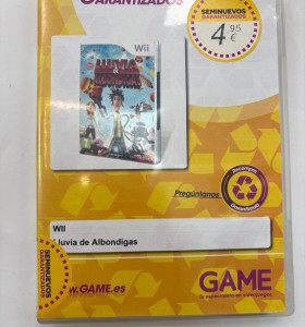 1-1-261028-1-Videojuego Wii Lluvia De Albondigas
