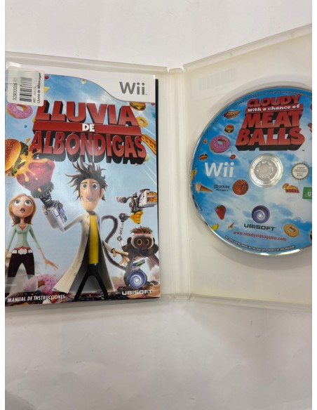 1-1-261028-2-Videojuego Wii Lluvia De Albondigas
