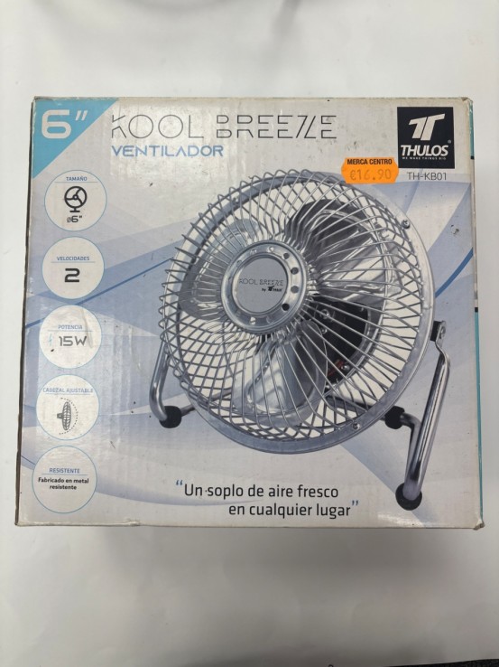 1-1-265160-3-Ventilador Thulos ThKb01 Inox 15W