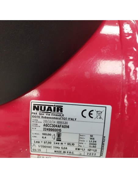 6-6-164682-3-Compresor Herkules 1.5 hp 24Lt 10 Bar