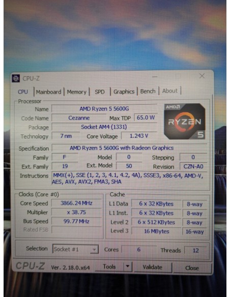 6-6-162445-5-Ordenador Sobremesa PC Amd ryzen 5 5600g 8 447 