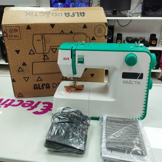 6-6-164893-2-Maquina Coser Alfa Practik 7 Sin Uso