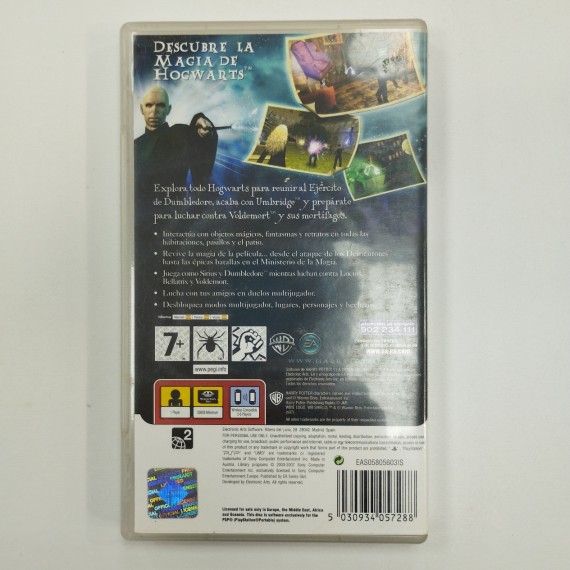 6-6-164336-2-Videojuego PSP PSP harry potter y la orden del fenix