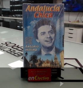 6-6-167814-1-Cine, DVD y películas VHS Andalucia chica Antonio Molina (Precintado)
