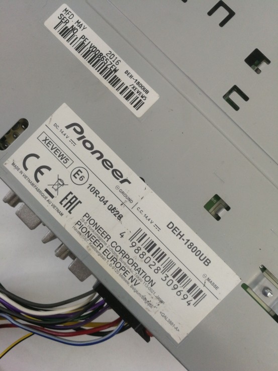 6-6-155651-2-Autorradio Pionner DEH-1800UB