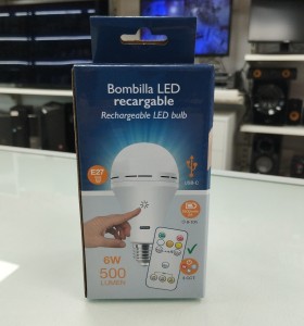 6-6-166209-1-Bombilla Led Recargable 6W 500 Lum